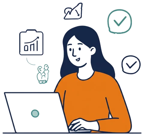 Persona continuando su ruta personalizada en EnRuta