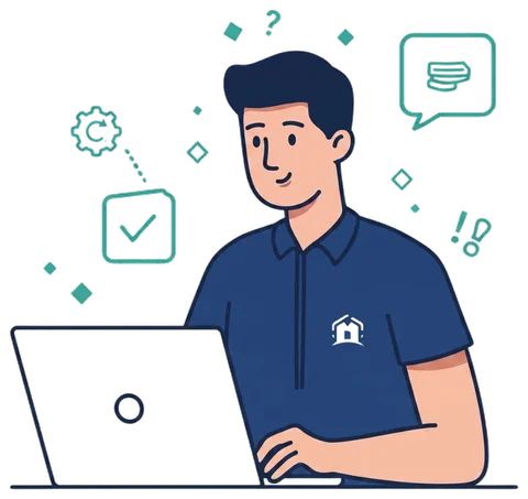 Persona comenzando su diagnóstico en EnRuta